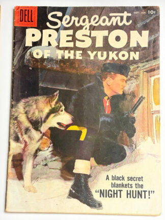 Sergeant Preston of the Yukon #25 (1957) in 4.0 Very Good