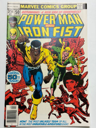 Power Man And Iron Fist #50 (1978) 2nd cameo app. Amanda Sefton in 9.4 Near Mint