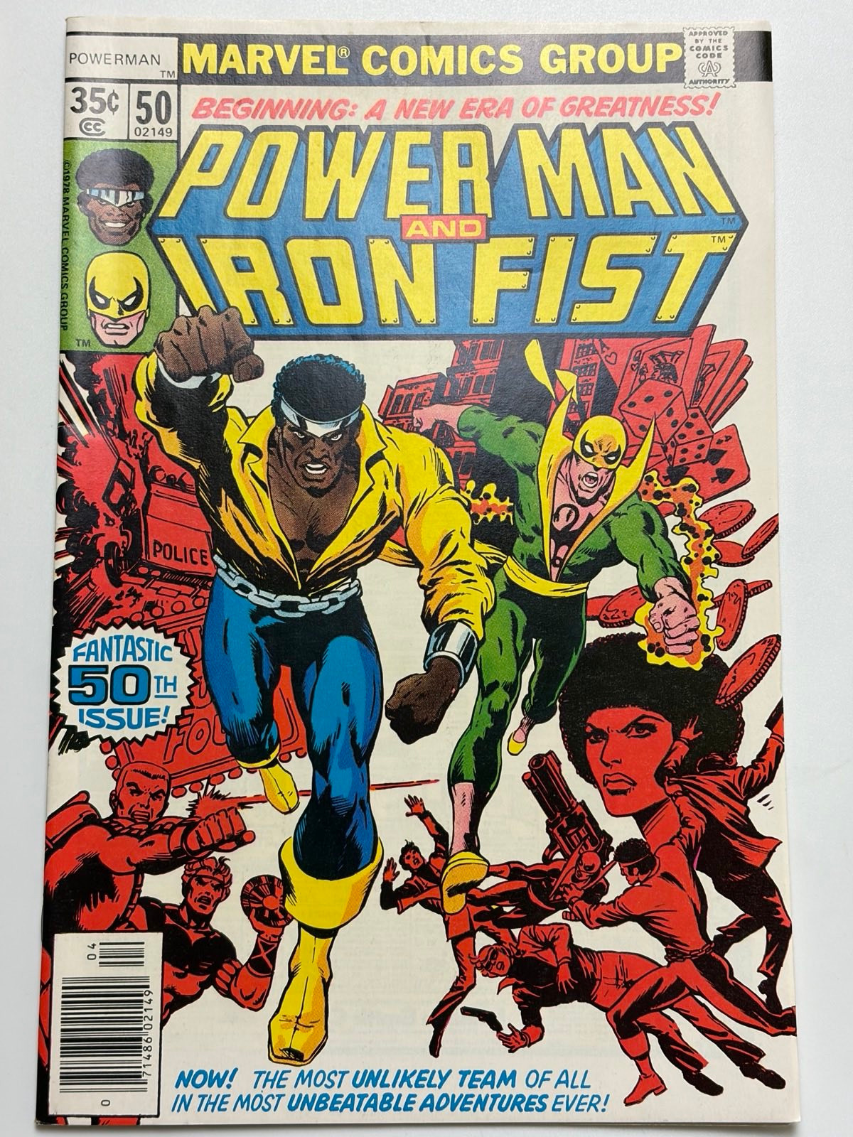 Power Man And Iron Fist #50 (1978) 2nd cameo app. Amanda Sefton in 9.4 Near Mint