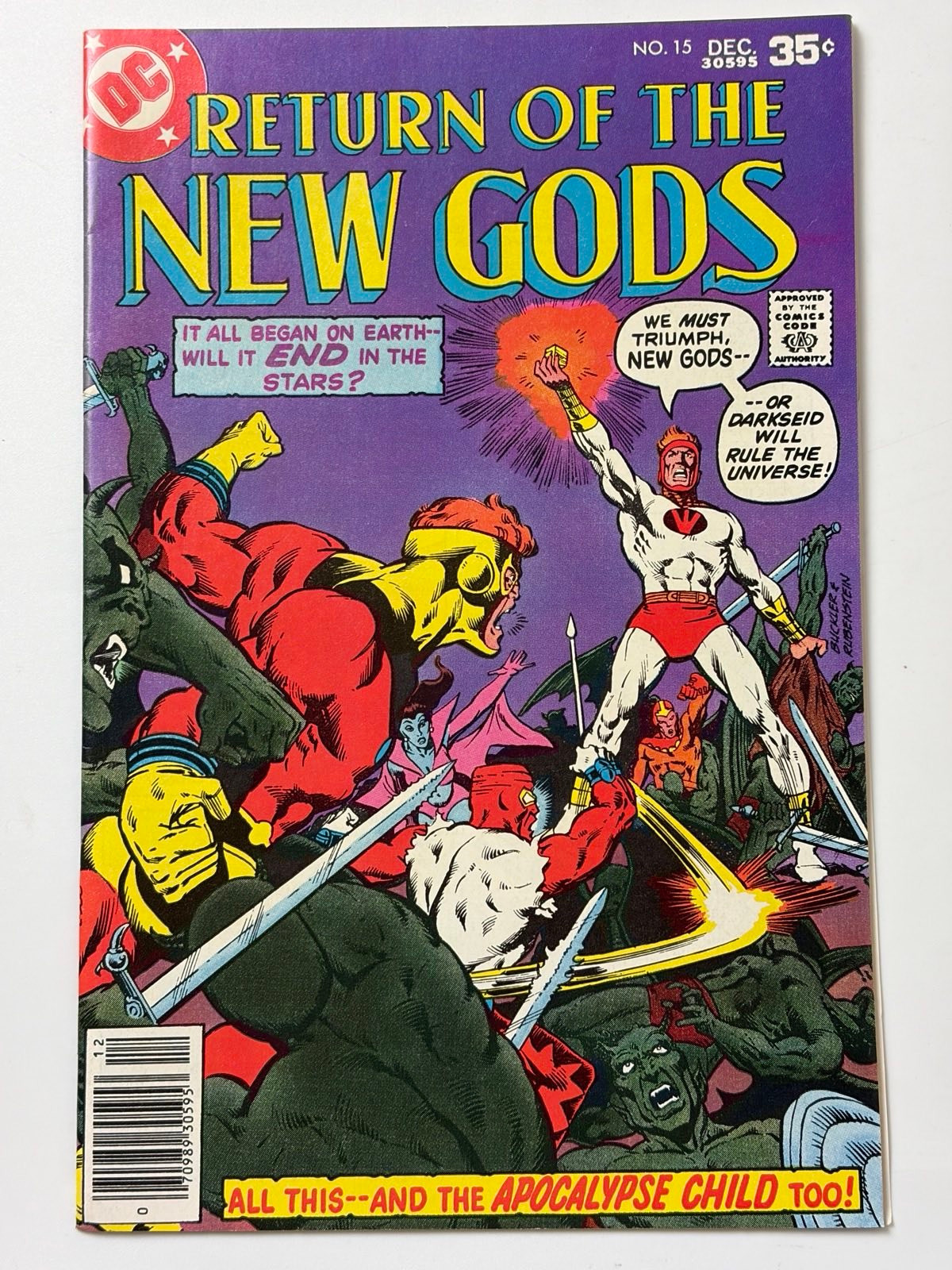New Gods #15 (1977) in 9.2 Near Mint-