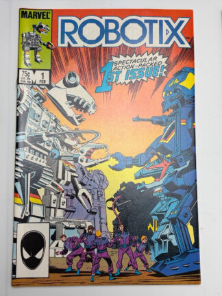Robotix #1 (1986) in 9.4 Near Mint