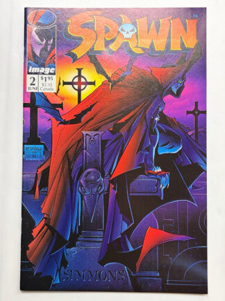 Spawn #2 (1992) 1st app. Clown (Violator) in 9.4 Near Mint