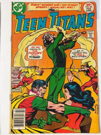 Teen Titans #46 (1977) 2nd app. of Joker's Daughter in 7.0 Fine/Very Fine