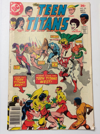 Teen Titans #50 (1977) 1st app. Teen Titans West in 6.5 Fine+