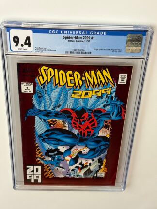 Spider-Man 2099 #1 (1992) 1st full app. Spider-Man 2099 (Miguel O'Hara) in CGC 9.4 Near Mint