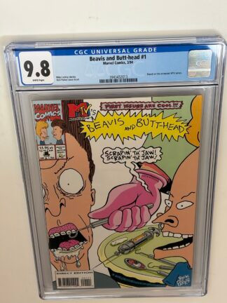 Beavis & Butt-Head #1 (1994) in CGC 9.8 Near Mint/Mint