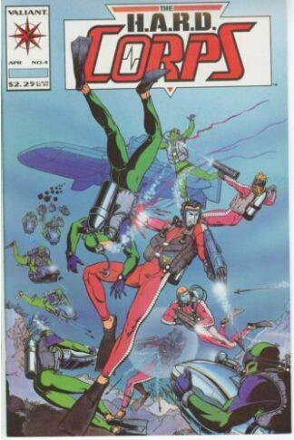 H.A.R.D. Corps (1993) #4 9.6 Near Mint + $3.99 Unlimited Shipping