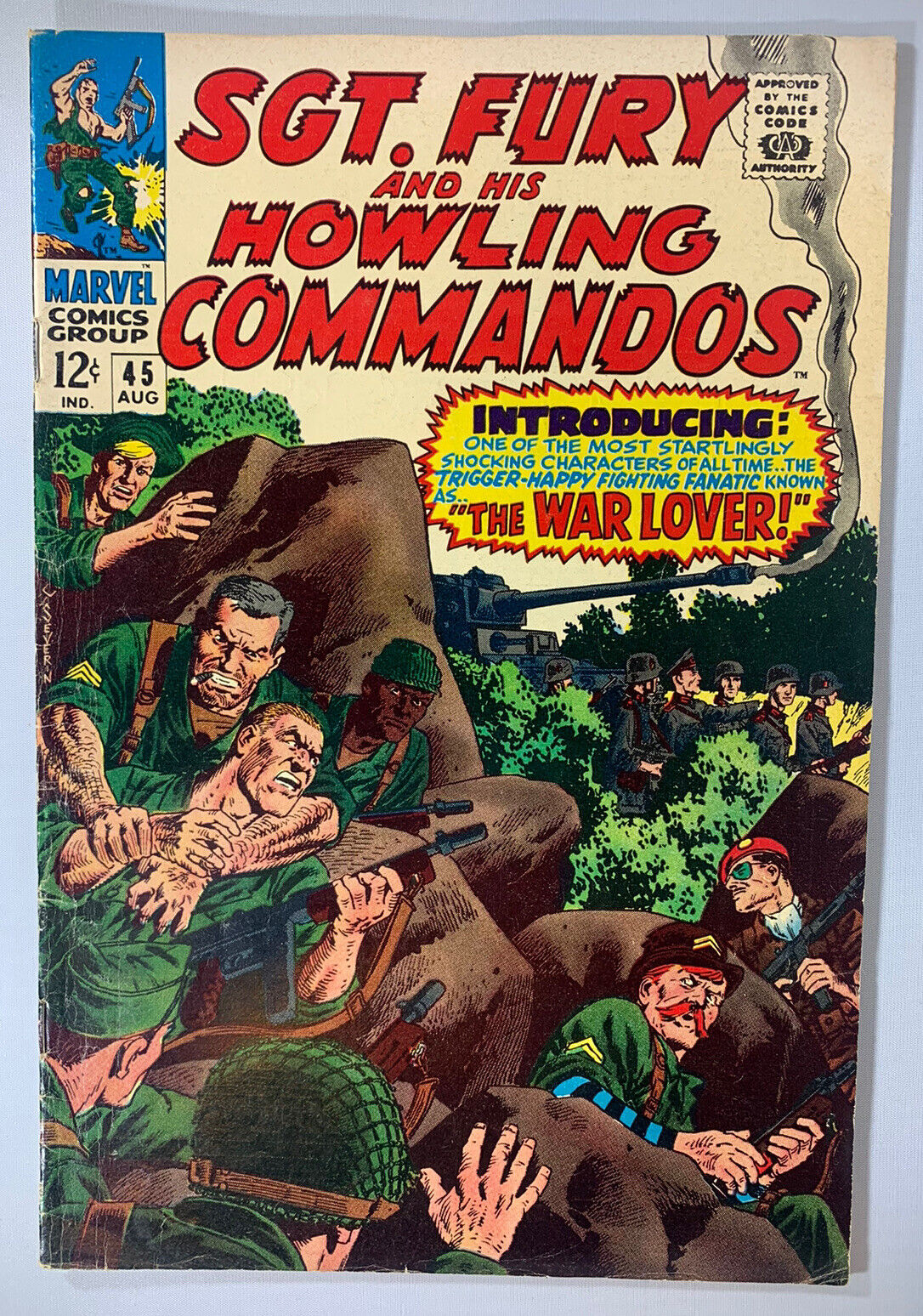 Sgt. Fury and His Howling Commandos #45 (1967) in 5.0 Very Good/Fine