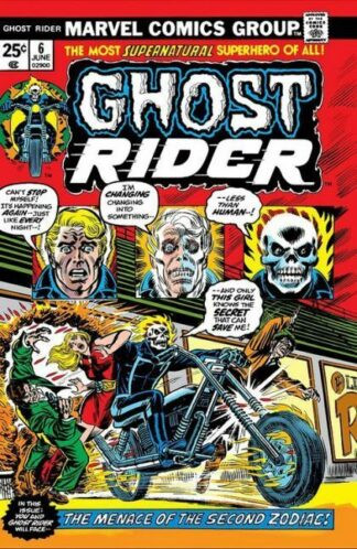 Ghost Rider Vol. 1 (1974) #6 in 6.5 Fine +