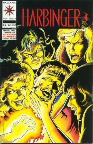 Harbinger #23 (1993) Death of Shatiqua