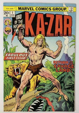 Ka-Zar #1 (1973) Origin of The Savage Land
