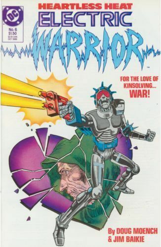Electric Warrior #6 (1986) in 9.4 Near Mint