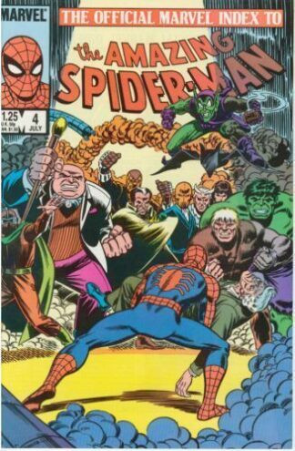 Official Marvel Index To Amazing Spider-Man #4 (1985)