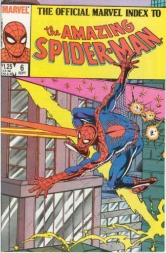 Official Marvel Index To Amazing Spider-Man #6 (1985)