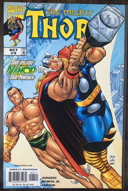 Thor #4 (1998) Sub Mariner 9.2 NM- (Unlimited Shipping $3.99)