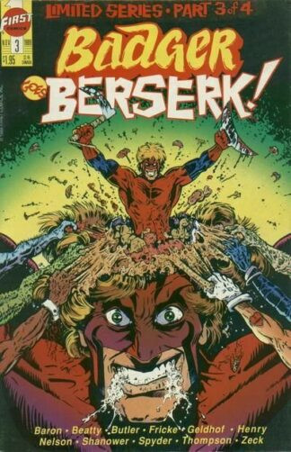 Badger Goes Berserk (First) #3 (1989)