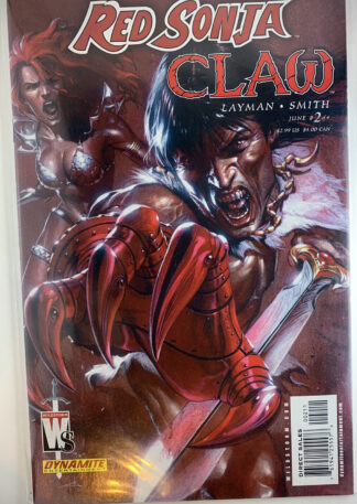 Red Sonja/Claw: The Devil's Hands #2 NM- (Unlimited Shipping $3.99)