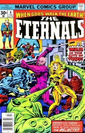 Eternals #8 (1976) 1st app. of Ransak, 1st app. of Karkas