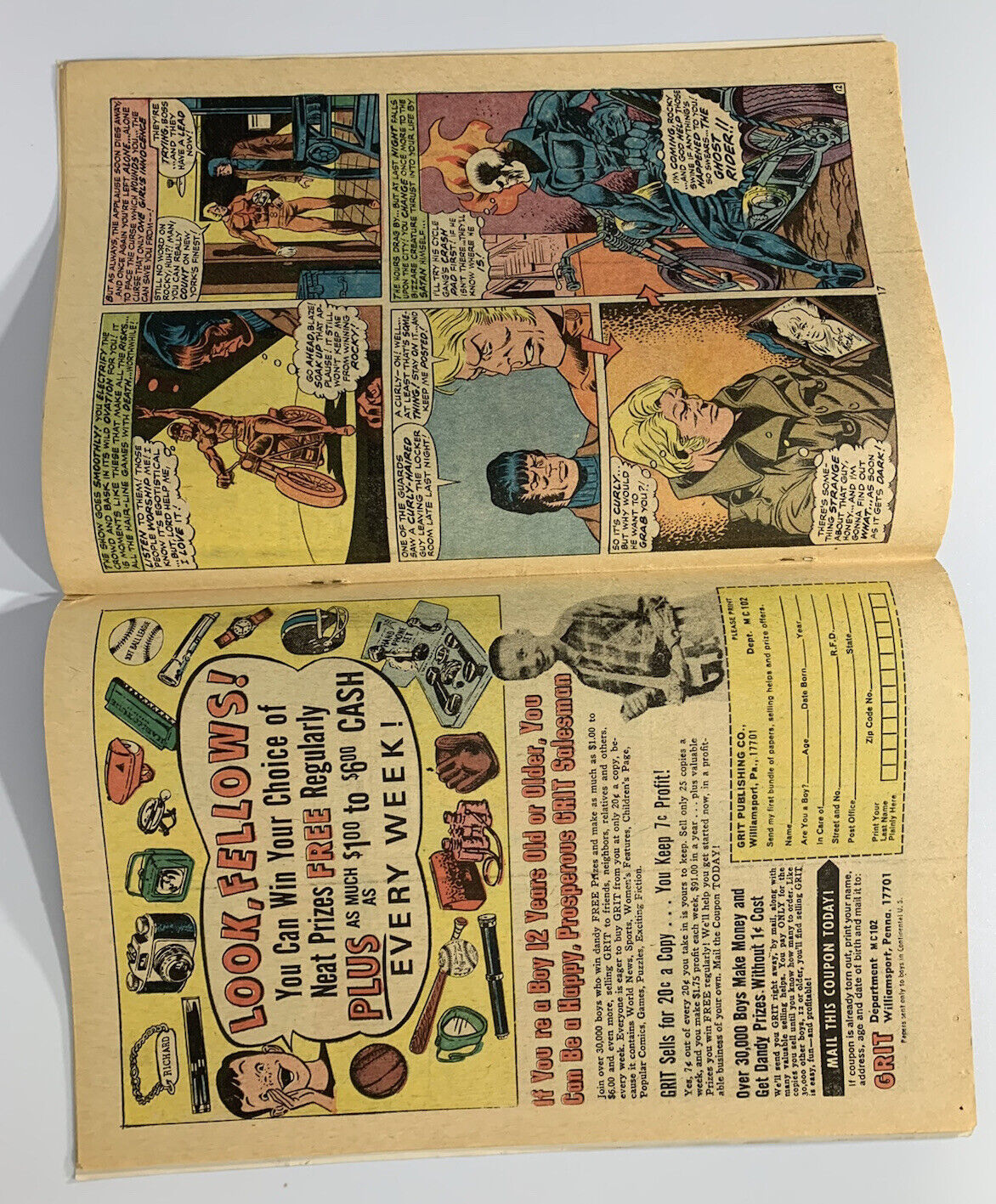 Marvel Spotlight #7 (1972) 3rd app. of Ghost Rider - Rust Belt Comics ...